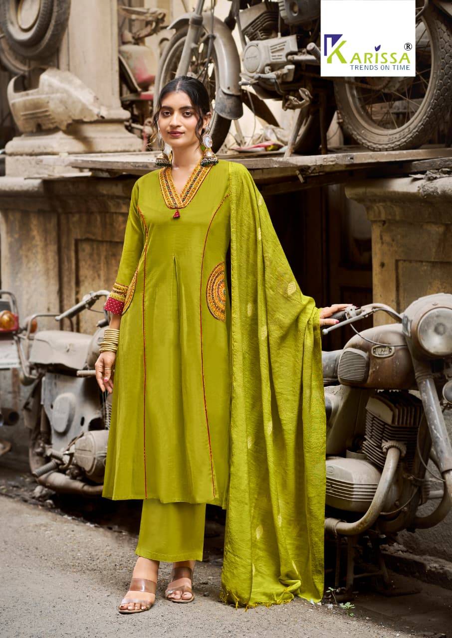 KASHMIRA by KARISSA 1001 To 1006 Series Beautiful Fancy Stylish Colourful casual wear Premium heavy Bombay cotton Stitched dresses At Wholesale Price